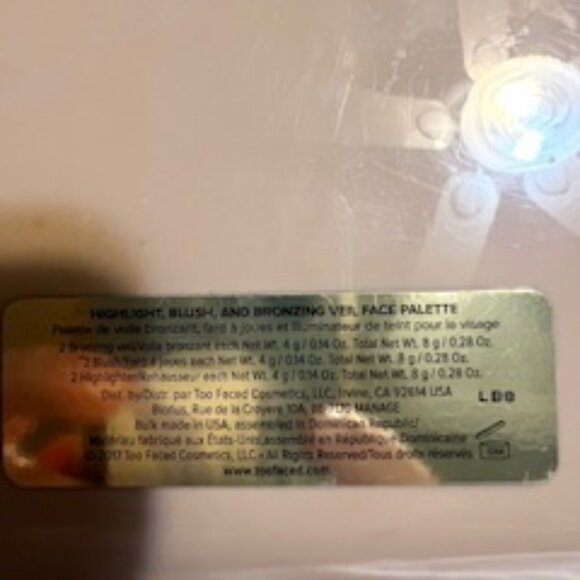 NWOB Too Faced Natural Face Palette & Natural Eyes (eyeshadow) Palette - Picture 4 of 10